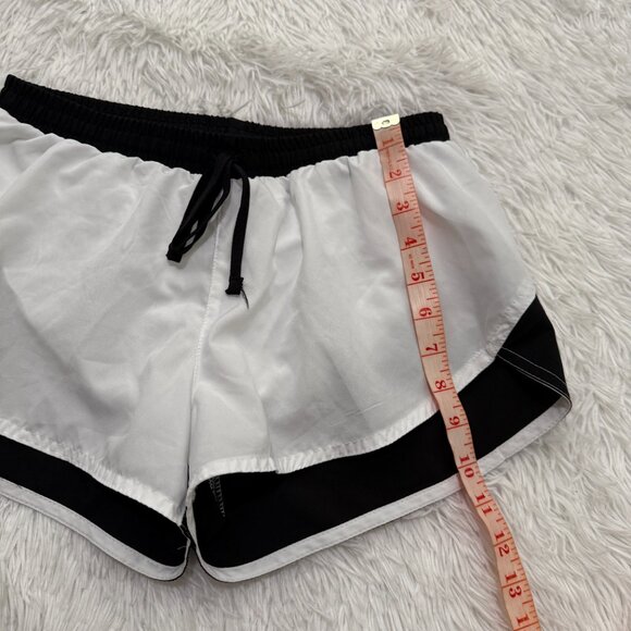 Women Old Navy Lightweight Performance Running Shorts Black White Extra Small - Picture 3 of 7